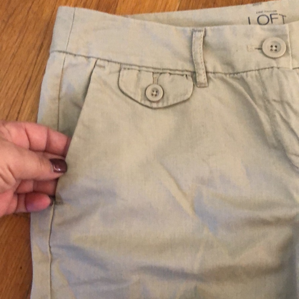 LOFT modern cropped pants - Picture 2 of 6
